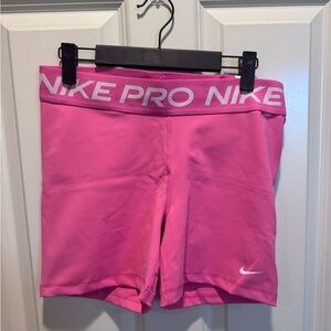 Nike Pro Bright Pink Shorts